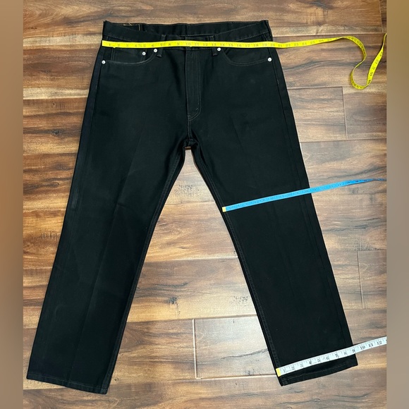 Original Levi’s 505 Regular Fit Men’s Black Jeans Brand New “NWOT” - Picture 6 of 16